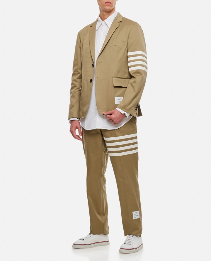 Thom Browne GIACCA SPORTIVA CLASSICA 4 BAR IN TWILL DI COTONE Negozi Online
