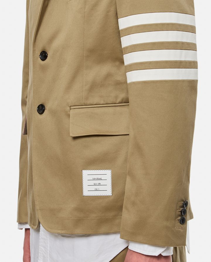 Thom Browne GIACCA SPORTIVA CLASSICA 4 BAR IN TWILL DI COTONE Negozi Online