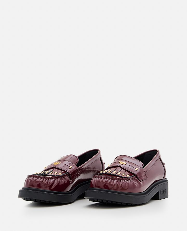 Fendi MOCASSINI IN PELLE Vendita Calda