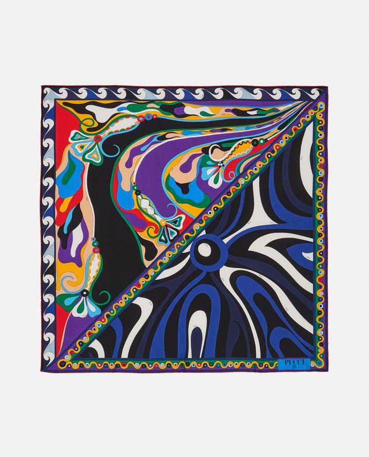 Emilio Pucci 90X90 FOULARD IN TWILL DI SETA Moda