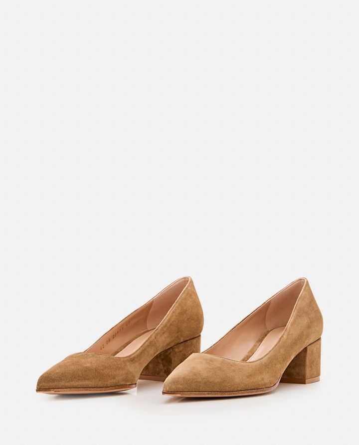 Gianvito Rossi DECOLLETE' PIPER IN CAMOSCIO 45MM Cyber Monday