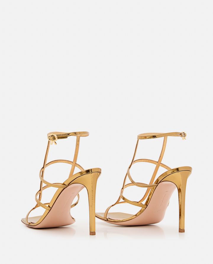 Gianvito Rossi SANDALI CON TACCO IN PELLE LETAL Offerta natalizia
