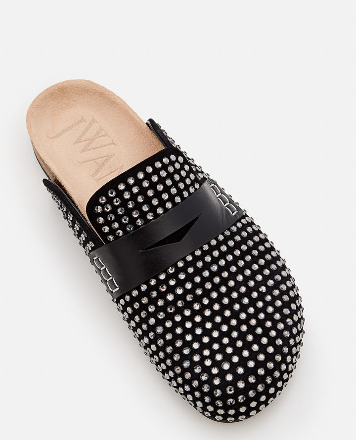 JW Anderson SUEDE CRYSTAL LOAFER Offerta per la Festa della Mamma