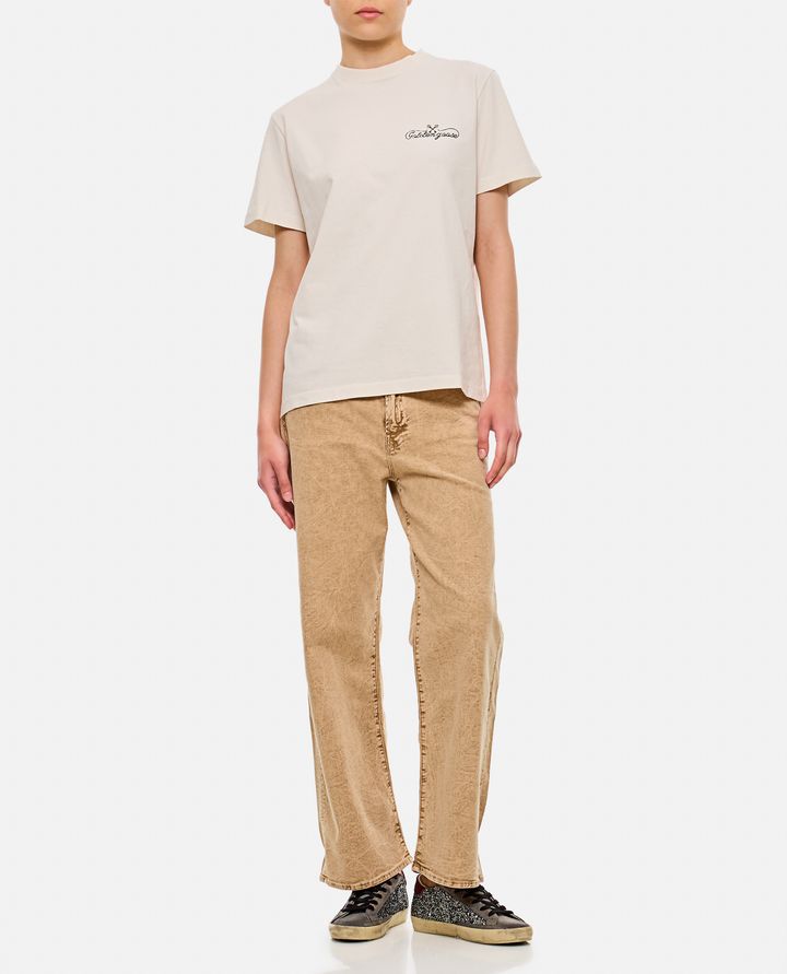 Golden Goose T-SHIRT IN JERSEY DI COTONE Offerta San Valentino