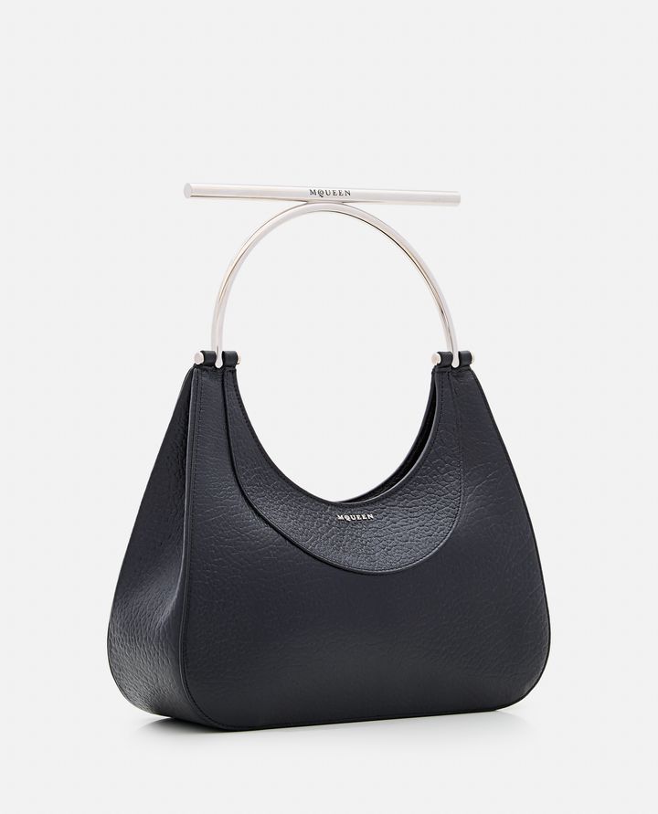 Alexander McQueen BORSA CROSS-BAR A SPALLA IN PELLE Latest fashion