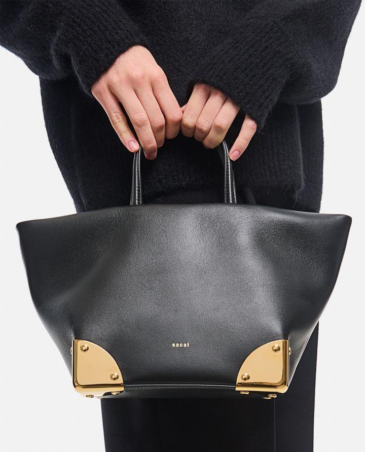 Sacai BORSA TOTE CON DETTAGLI IN METALLO Offerte stagionali
