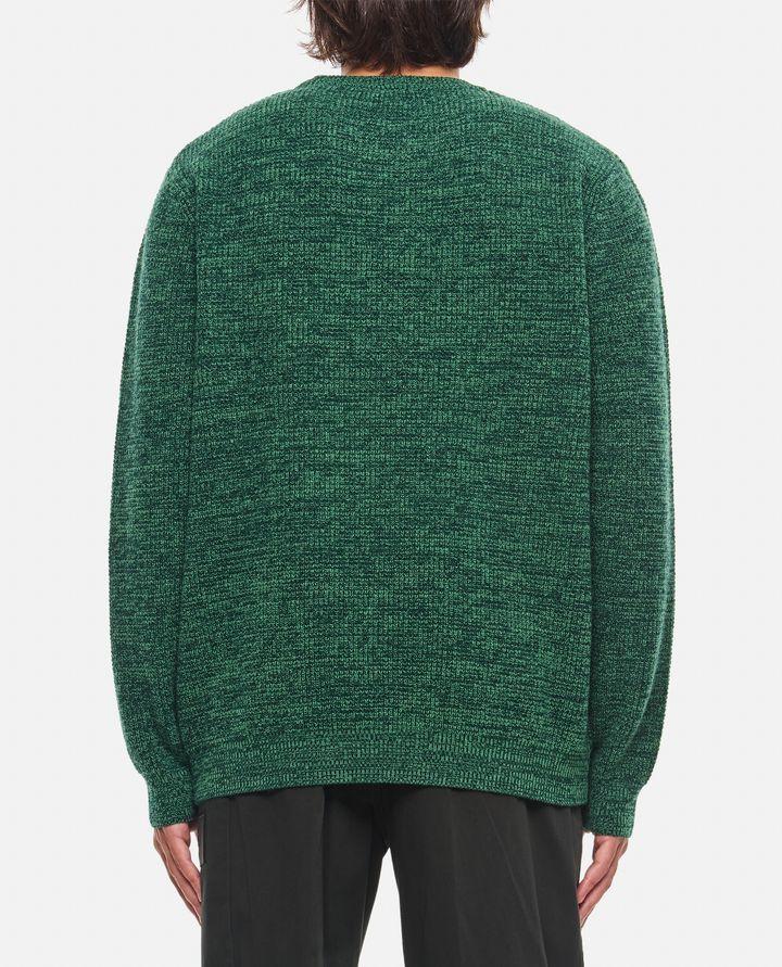 Maison Kitsuné MAGLIONE GIROCOLLO CON LOGO Latest stili