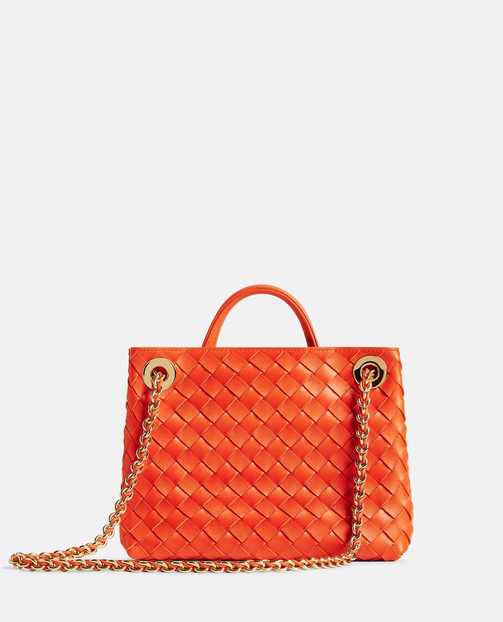 Bottega Veneta ANDIAMO BORSA PICCOLA IN PELLE Trasporto libero internazionale
