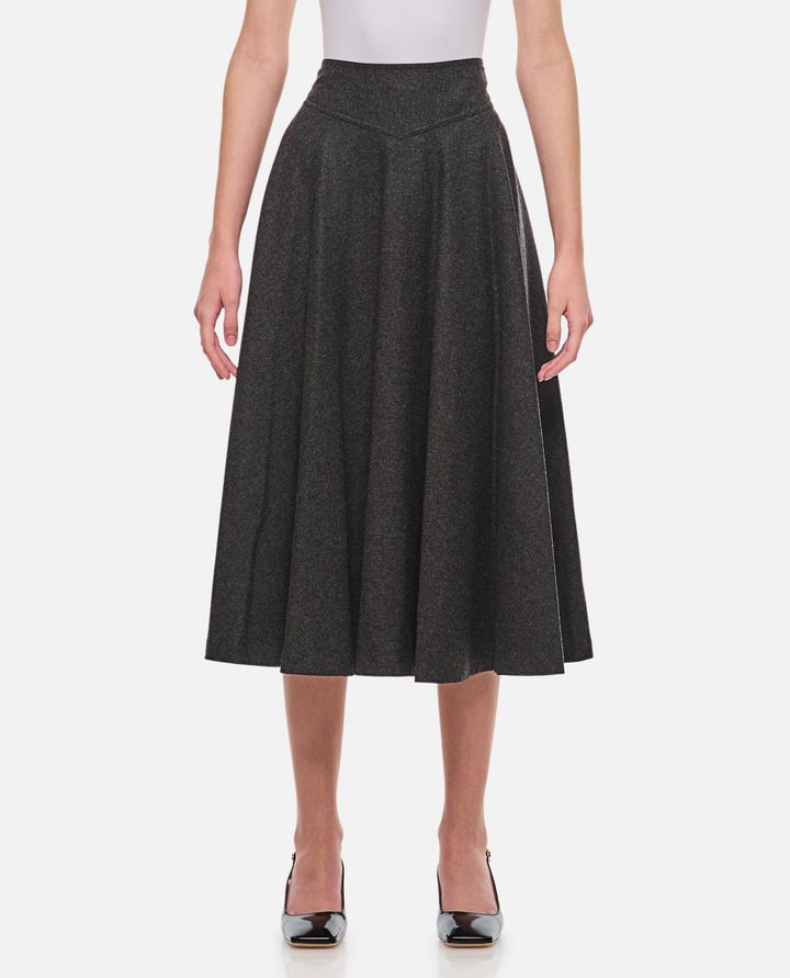 Ralph Lauren Collection GONNA AMPIA IN LANA Spedizione Gratuita