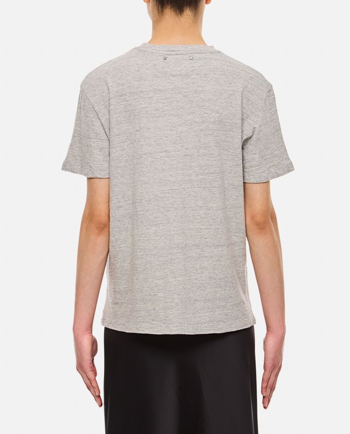 Golden Goose T-SHIRT IN JERSEY DI COTONE STAMPATO Consegna Veloce