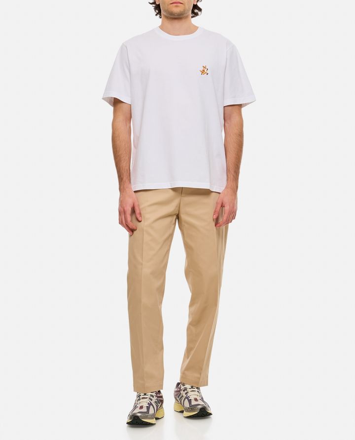 Maison Kitsuné T-SHIRT COMFORT SPEEDY FOX CON PATCH Vendita Calda