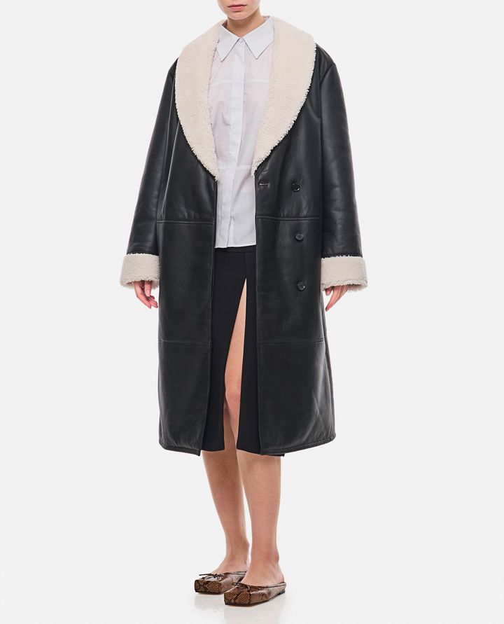 Loulou Studio ELBE CAPPOTTO SHEARLING Negozio online di fabbrica