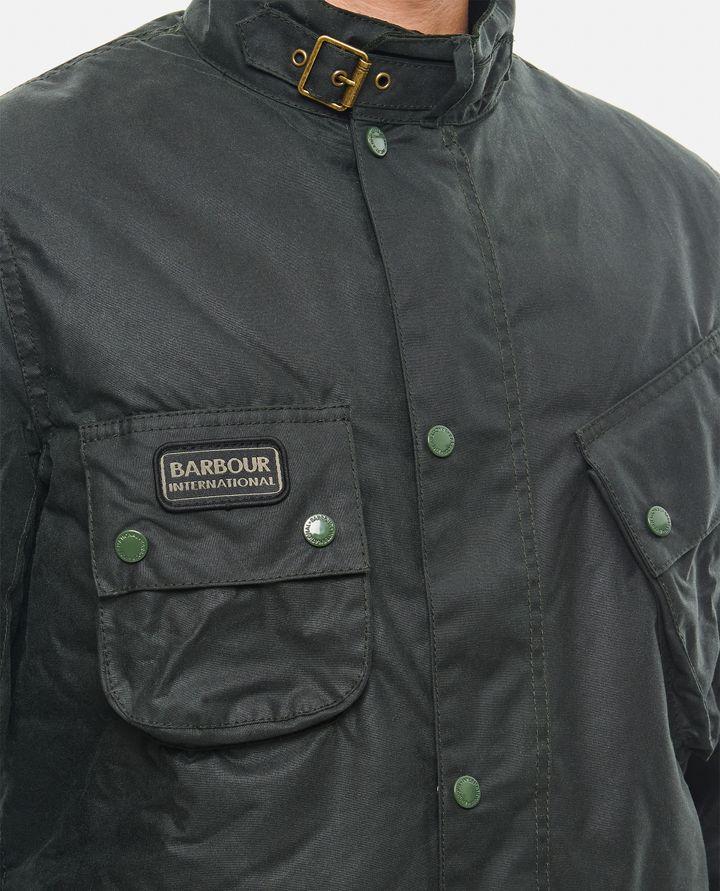 Barbour International GIACCA CERATA CON TASCHE Offerta Anniversario