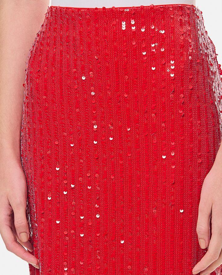 Rotate Birger Christensen GONNA MIDI A TUBO CON PAILLETTES Sostegno trimestrale