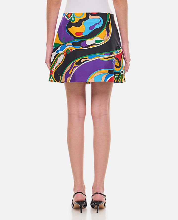 Emilio Pucci GONNA IN TWILL DI SETA Super sconto