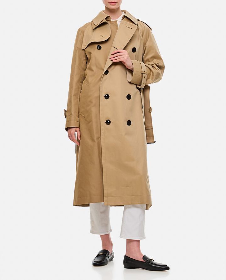 Sacai TRENCH IN GABARDINA Sconti questo mese