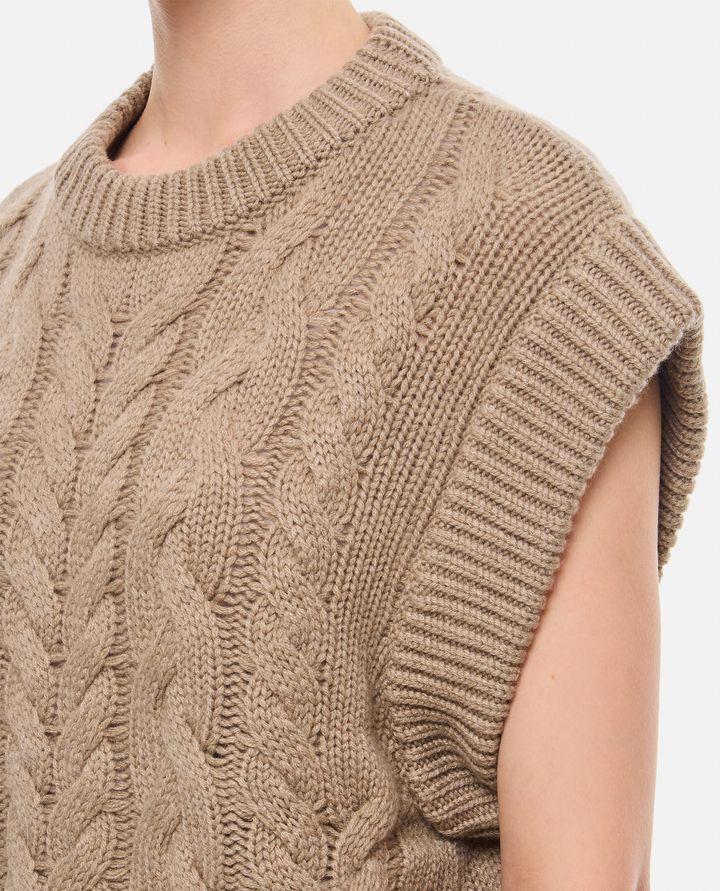 Lisa Yang HAYLEY GILET CASHMERE Nuovo