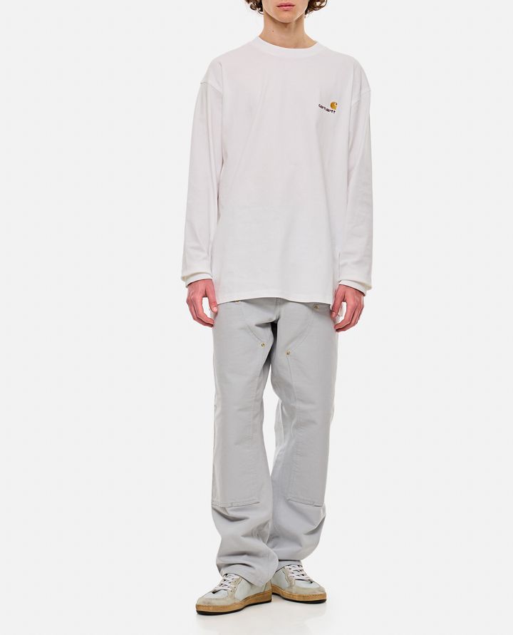 Carhartt WIP MAGLIA MANICHA LUNGA CON LOGO Affare Del Giorno