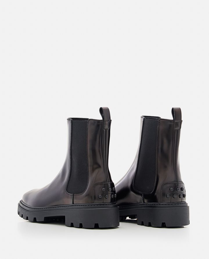 Tod's STIVALI CHELSEA IN VERNICE Vendita Economica
