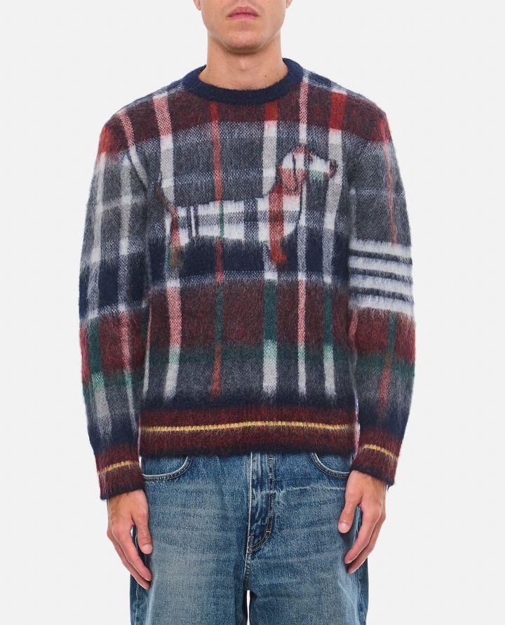 Thom Browne HECTOR TARTAN PULLOVER Fornitura limitata