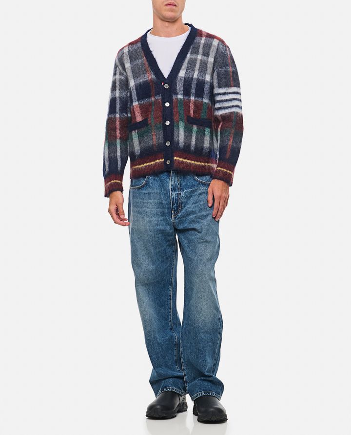Thom Browne HECTOR V NECK CARDIGAN Offerta natalizia