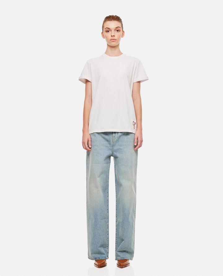 Loulou Studio ATTU WIDE LEG DENIM PANTS Ultimi due giorni
