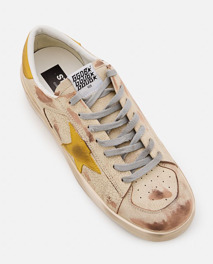 Golden Goose STARDAN LEATHER SNEAKERS Black Friday Prezzi