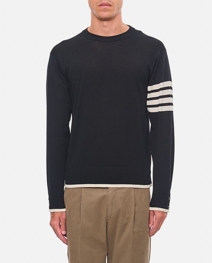 Thom Browne PULLOVER IN LANA VERGINE Qualità Garantita