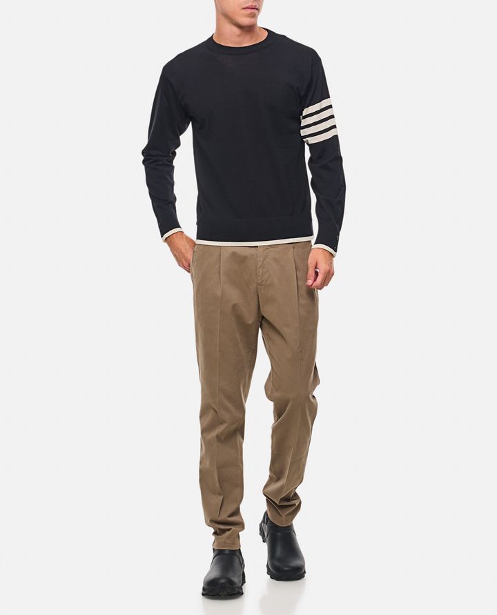 Thom Browne PULLOVER IN LANA VERGINE Qualità Garantita