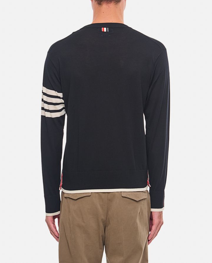 Thom Browne PULLOVER IN LANA VERGINE Qualità Garantita