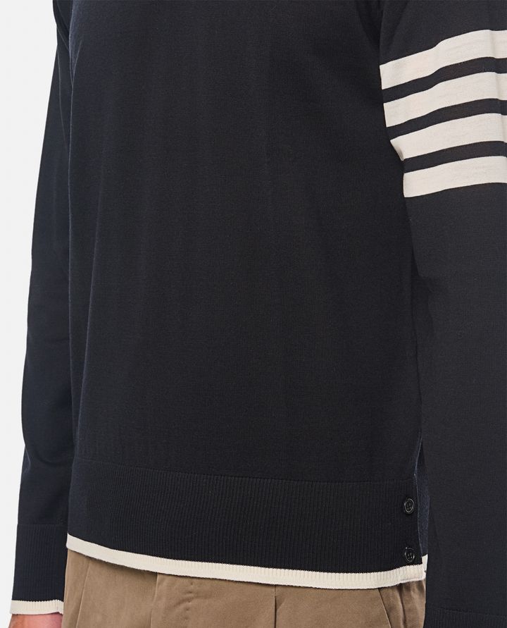 Thom Browne PULLOVER IN LANA VERGINE Qualità Garantita