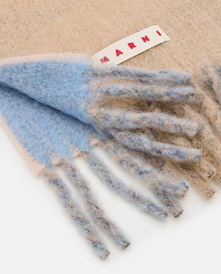 Marni SCIARPA IN LANA CON LOGO Convenienza