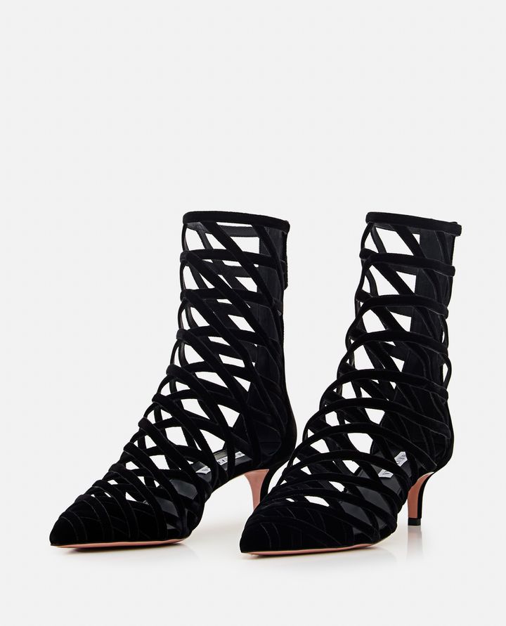 Aquazzura STIVALETTI ROMANCE CON RITAGLI 50MM Presa