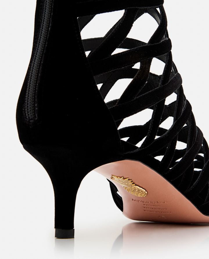 Aquazzura STIVALETTI ROMANCE CON RITAGLI 50MM Presa