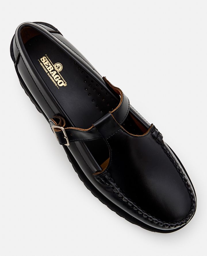 Sebago MOCASSINO GEORGINA LUG IN PELLE CON T BAR Offerta