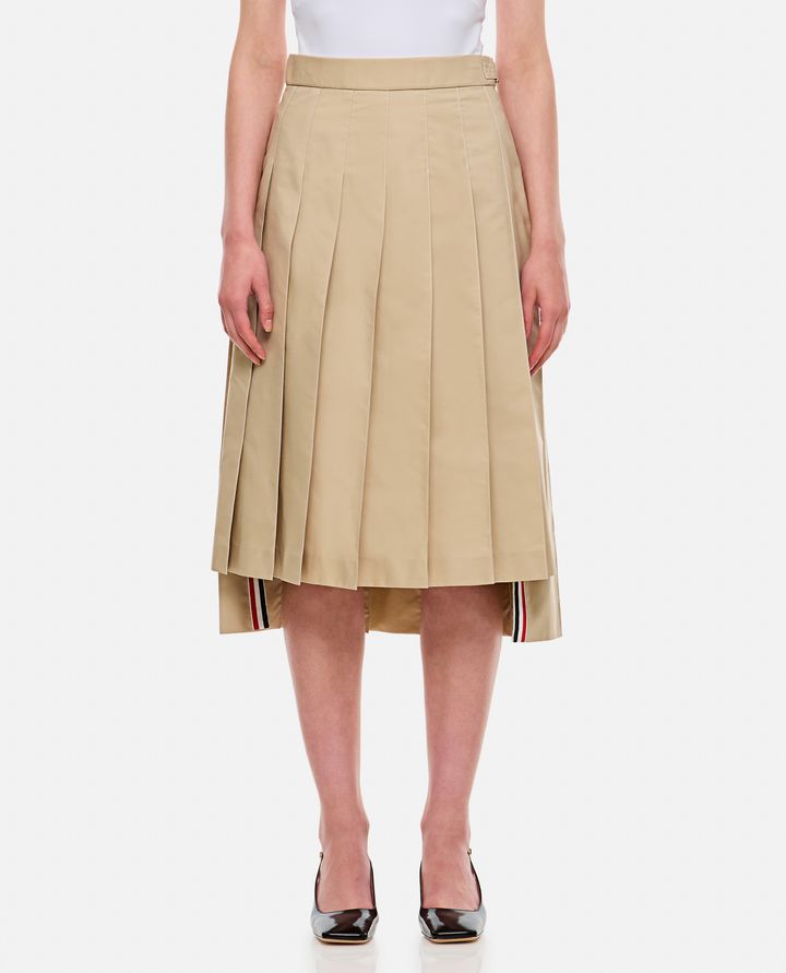 Thom Browne GONNA A PIEGHE Negozio online di fabbrica