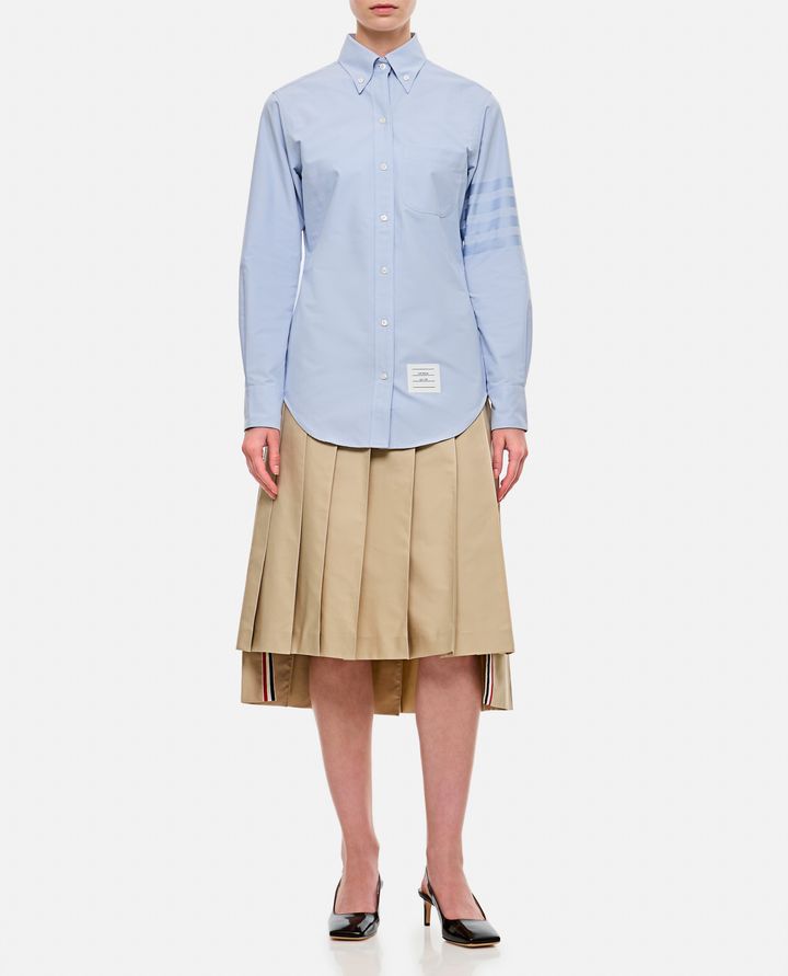 Thom Browne GONNA A PIEGHE Negozio online di fabbrica