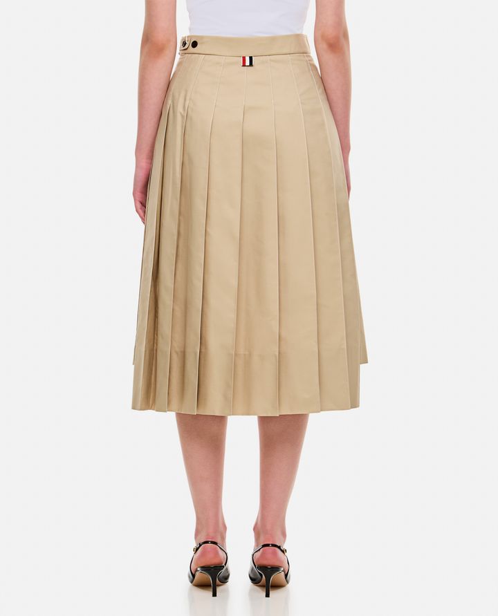 Thom Browne GONNA A PIEGHE Negozio online di fabbrica