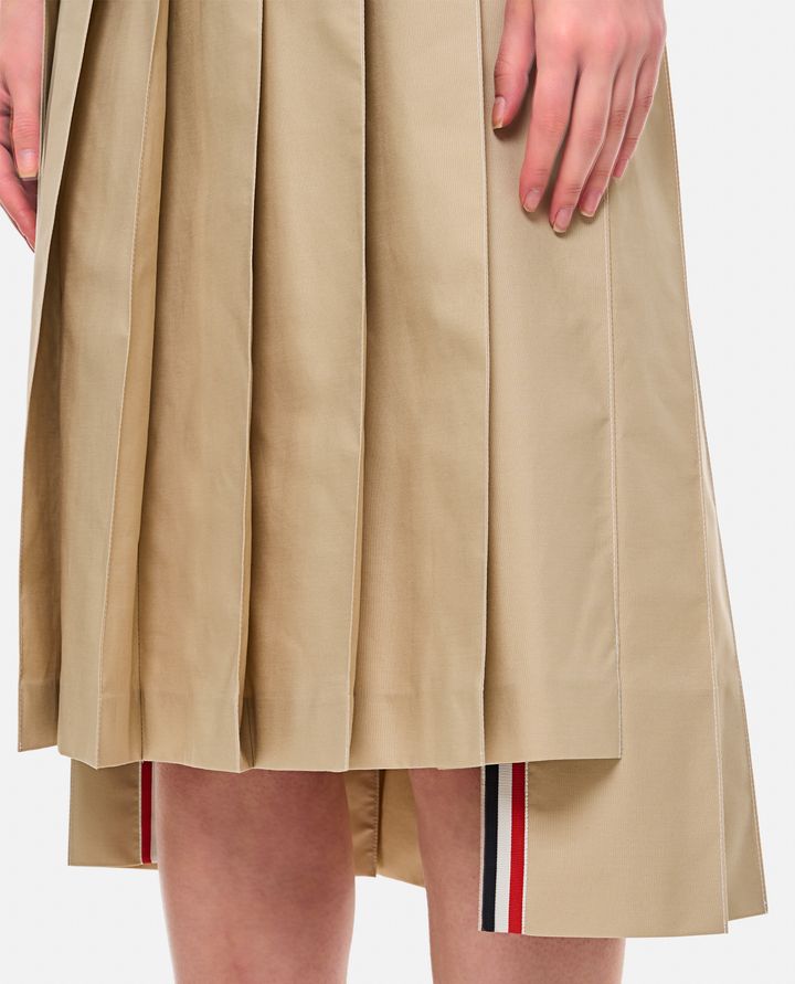 Thom Browne GONNA A PIEGHE Negozio online di fabbrica