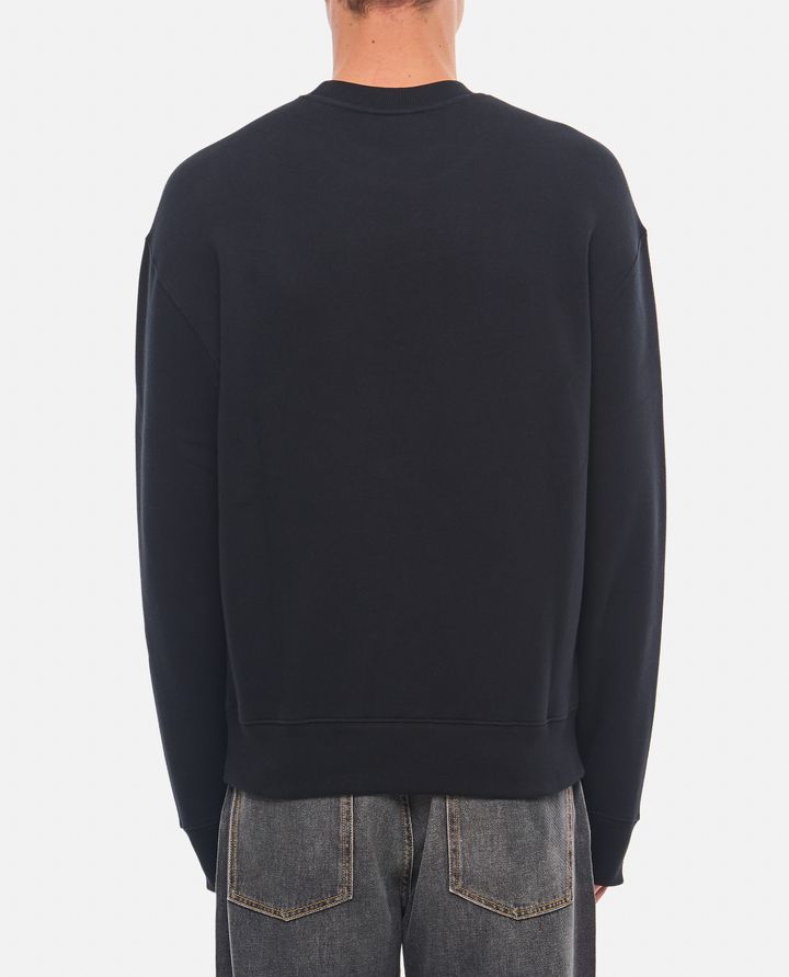 Maison Kitsuné FELPA GIROCOLLO CON PATCH Offerta temporanea