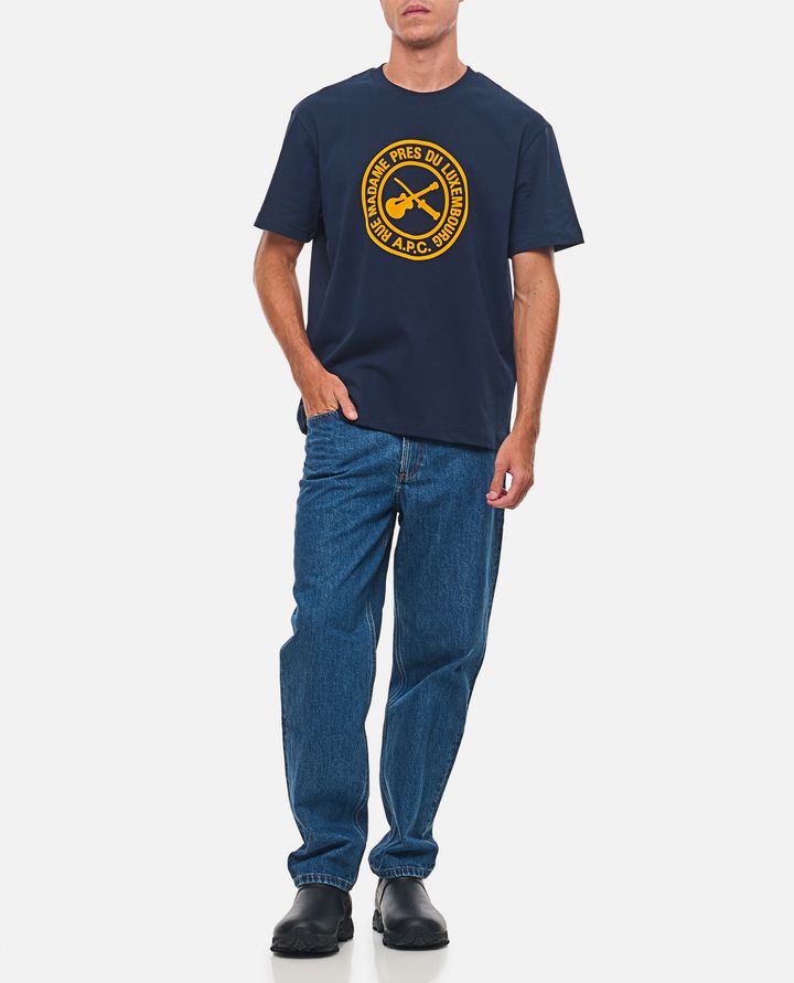A.P.C. BOXY GUITARE T-SHIRT Ultimo giorno