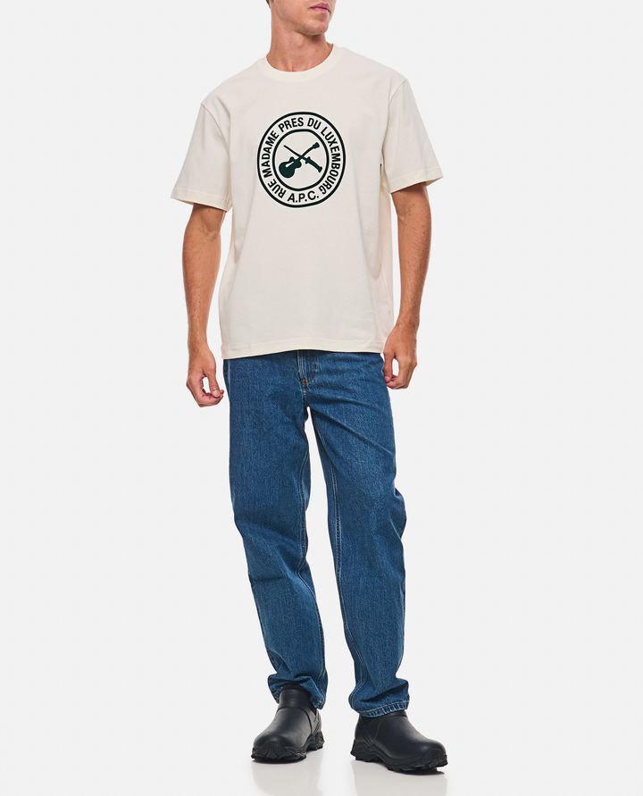 A.P.C. BOXY GUITARE T-SHIRT Fino al 50% di sconto