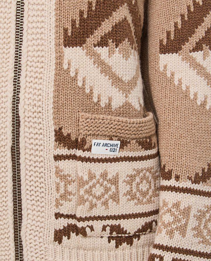 Fay CARDIGAN JACKET NAVAJO ARCHIVE Discount Store per i nuovi prodotti