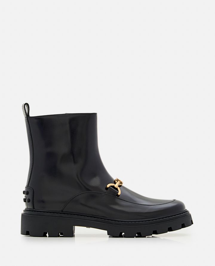 Tod's STIVALETTI CON SUOLA IN GOMMA Spedizione Gratuita
