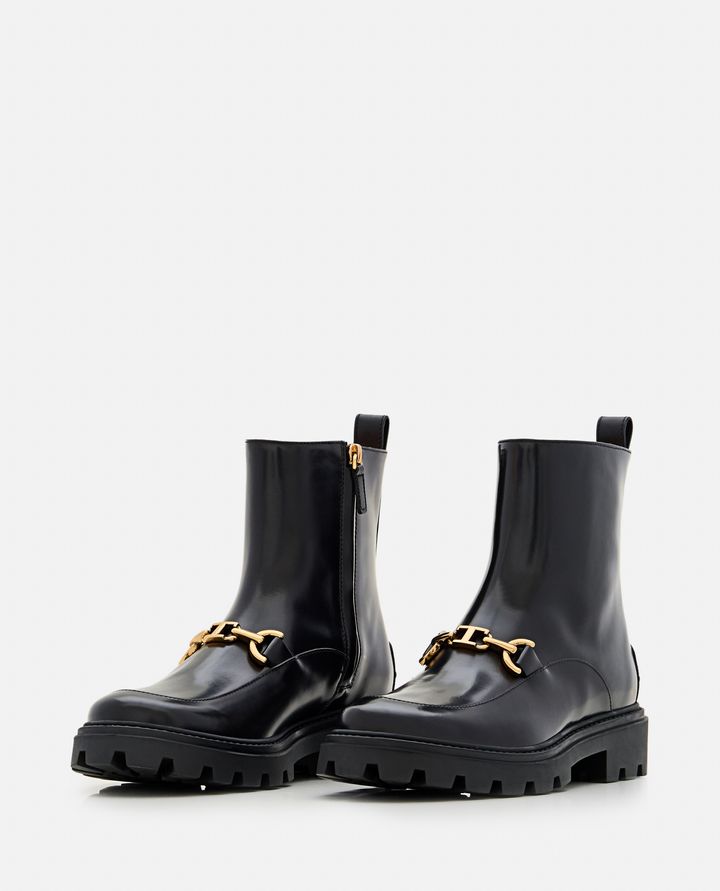 Tod's STIVALETTI CON SUOLA IN GOMMA Spedizione Gratuita