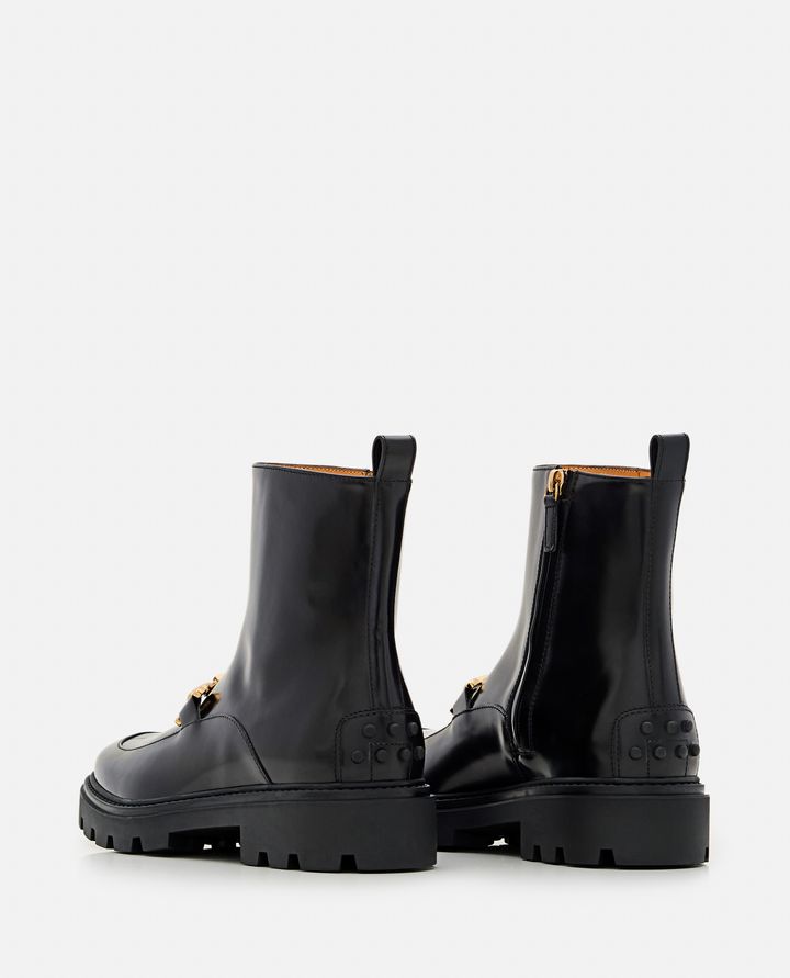 Tod's STIVALETTI CON SUOLA IN GOMMA Spedizione Gratuita