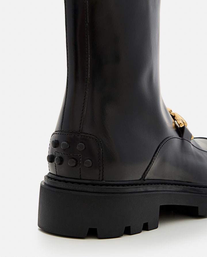 Tod's STIVALETTI CON SUOLA IN GOMMA Spedizione Gratuita