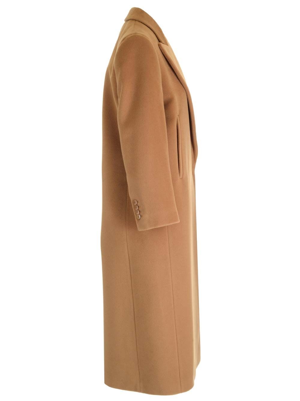 Al Duca D'Aosta Studio Max Mara Cappotto lungo doppiopetto in pura lana Qualità Garantita