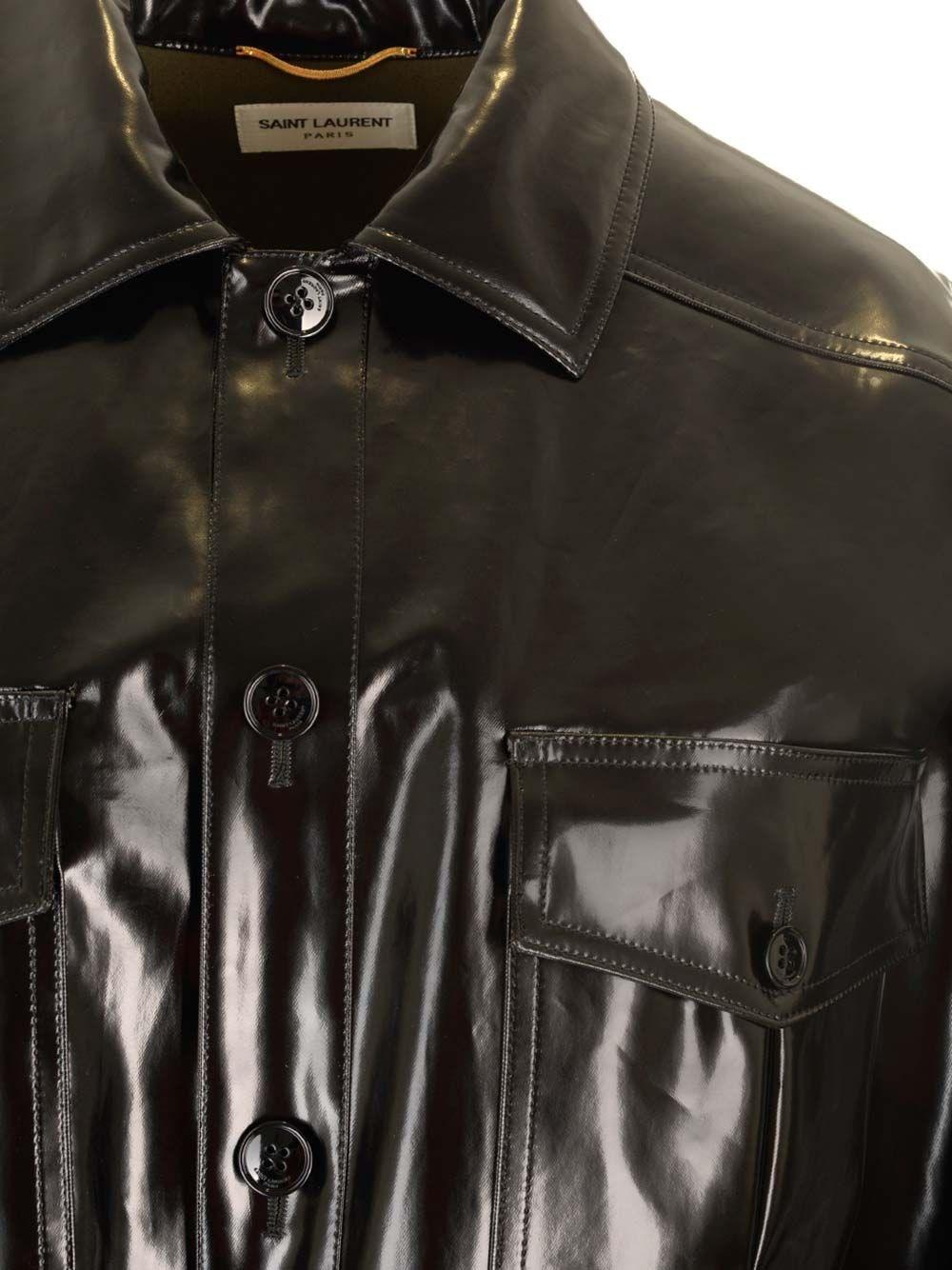 Al Duca D'Aosta Saint Laurent Sahariana in cotone rivestito Promozione Limitata