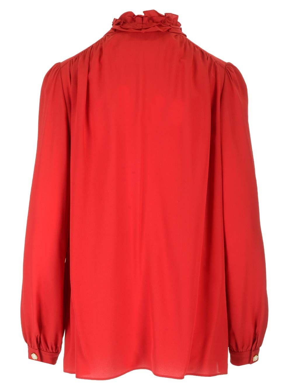 Al Duca D'Aosta Valentino Garavani Camicia in crepe de chine Presa